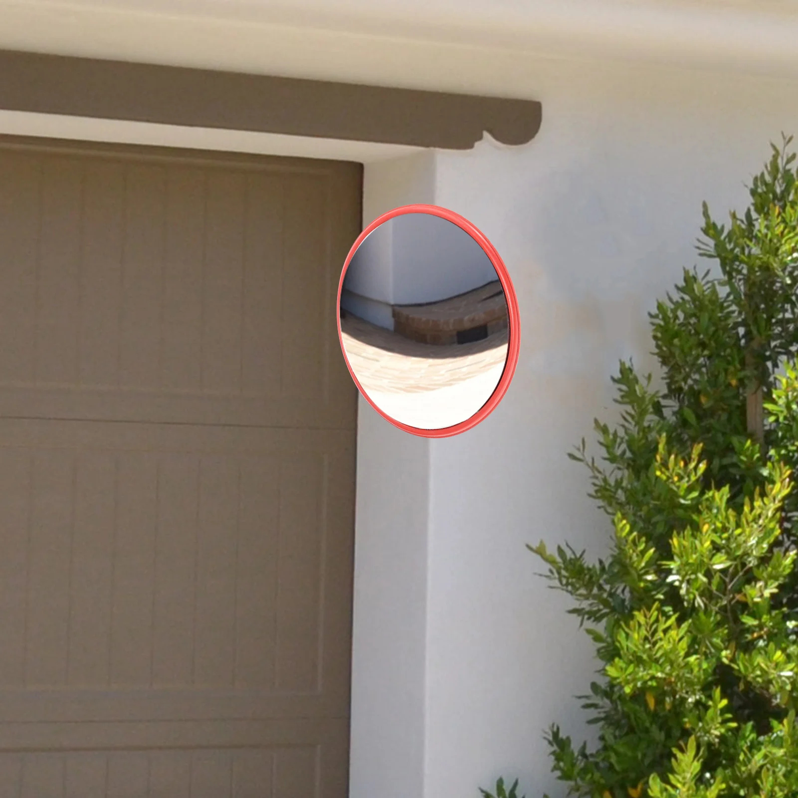 Round Indoor Convex Mirror 30cm Security Traffic Surveillance Aluminum Film Blind Safety Reflective Material Garage Anti