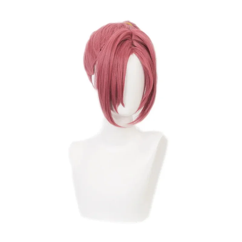 Mitsuba Sousuke Cosplay Anime Jibaku Shounen Toilet Bound Hanako kun Cosplay Costume Pink Wig Halloween Hair Role Play