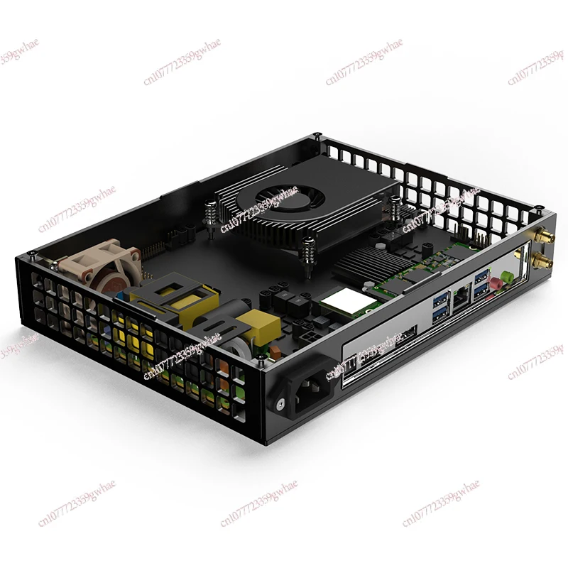 1.8-liter Mini DC-MX2 Thin Itx Half-height Chassis, All Aluminum