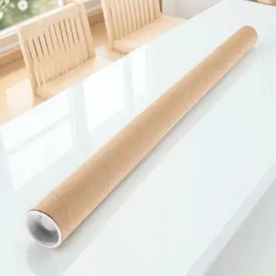 Kraft Mailing Tube for Prints Posters and Technical Drawings Robust Paper Tube for Easy Transport and Storage Wrapping Supply