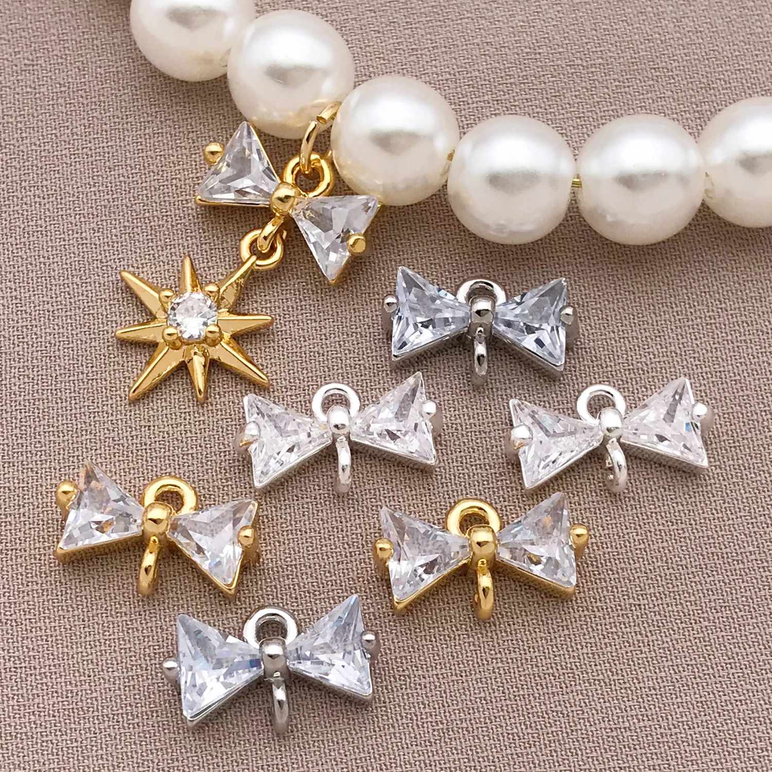 2/4/6pcs Wholesale 18k Gold Pl - đánh giá và giá Jewelry Making Supplies Wholesale