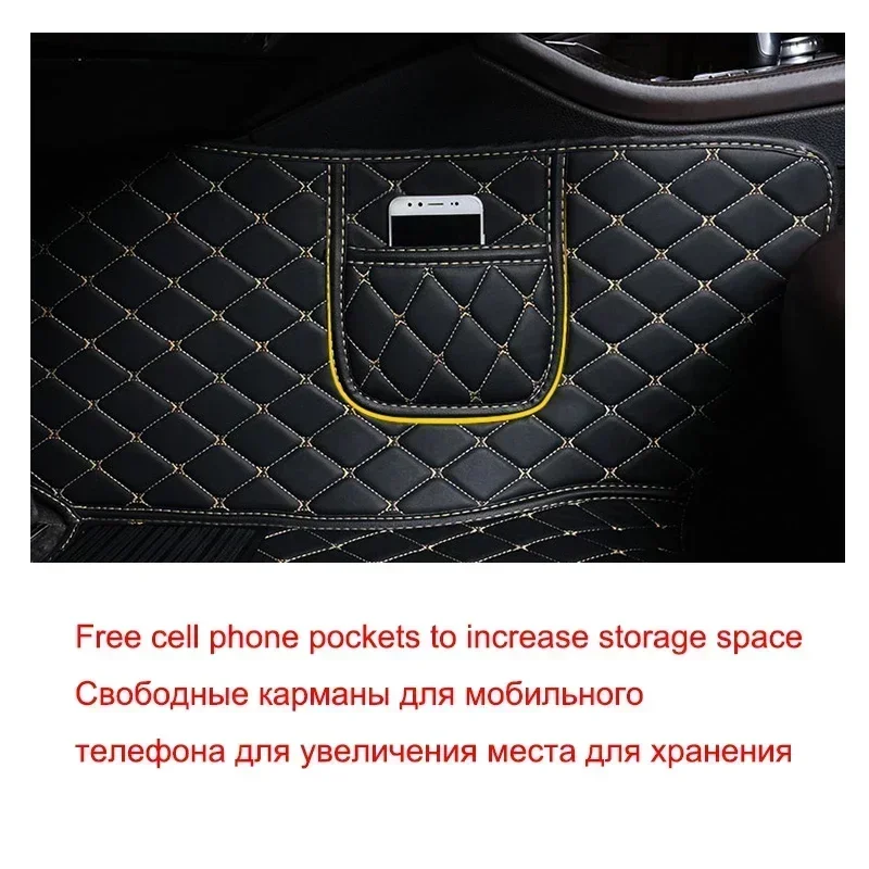 Customized Car Floor Mats for BMW X3 E83 2003-2010 F25 2011-2017 G01 2018-2023 Interior Details Accessories - view 3