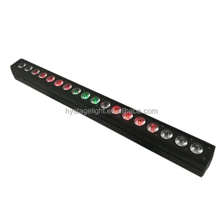 RGBWA UV LED Wall Wash Light DMX Bar لحفلات الزفاف ونادي الديسكو