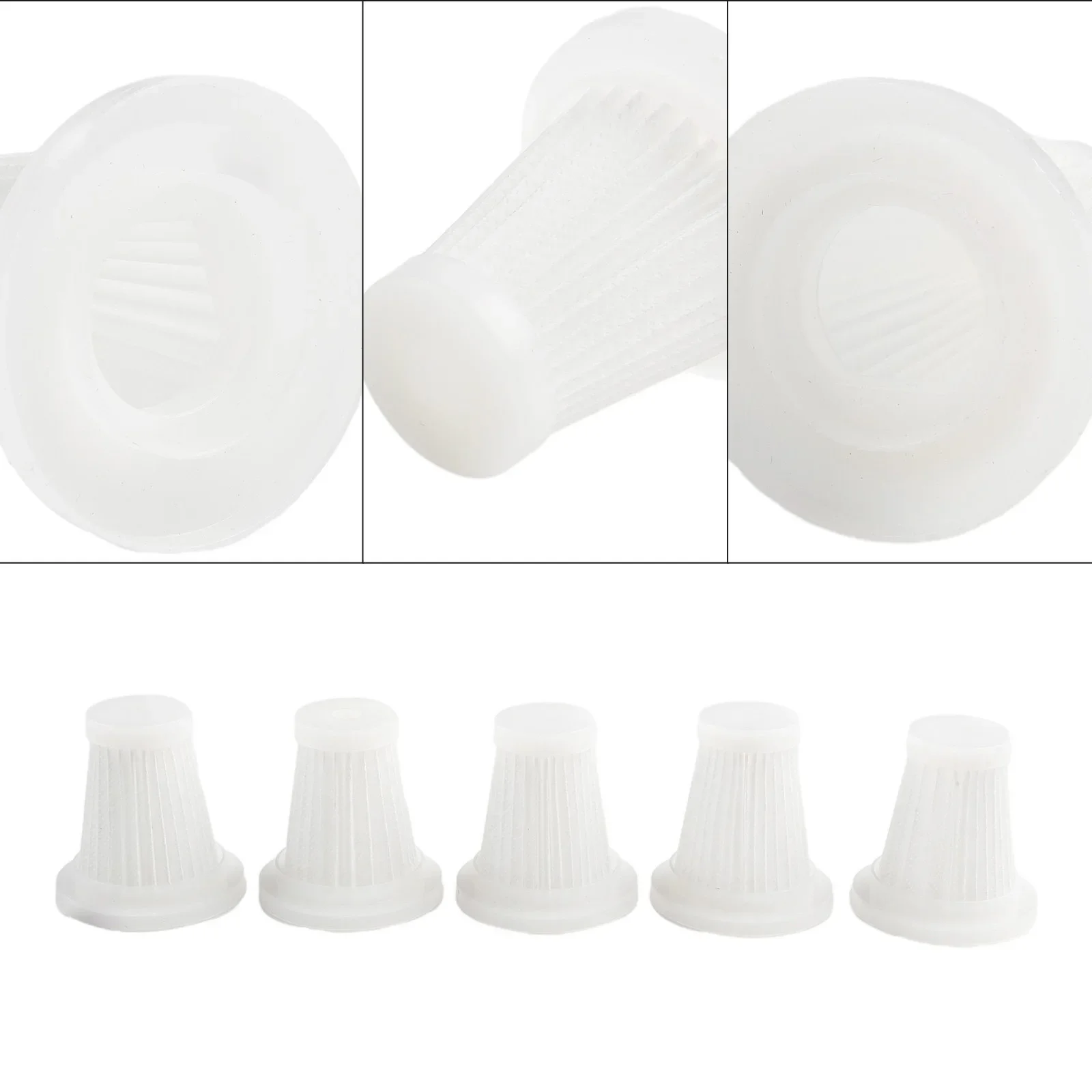 5/3/2PCS Reusable And Washable Filter Car Vacuum Cleaner Replacement Parts Trap Fine Dust Particles Household Cleaning Tool