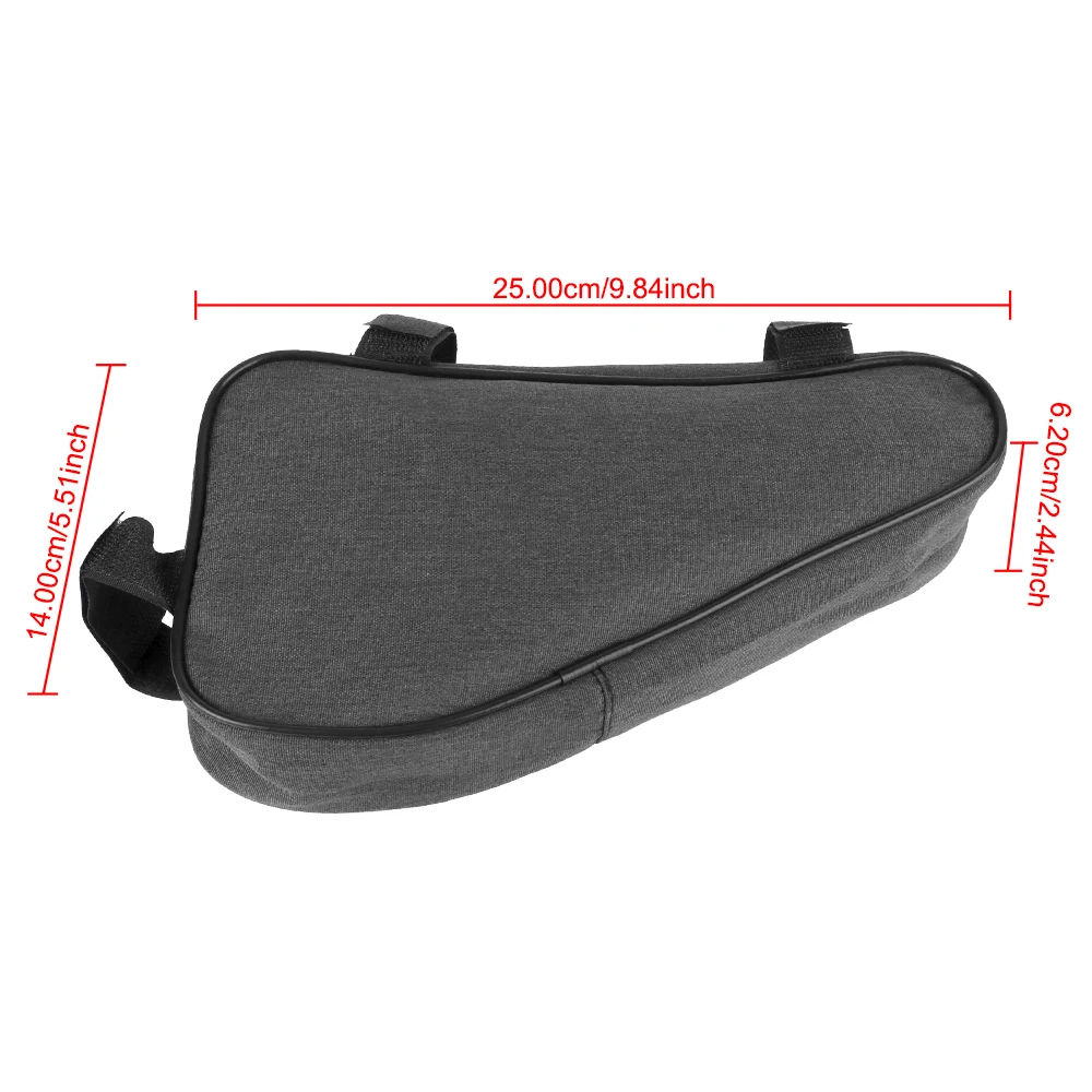 Frame Holder Mountain Bike Triangle Pouch Front Tube Frame Bag Bike Bicycle Bag Waterproof Triangle Bike Bag 1.5L image 3