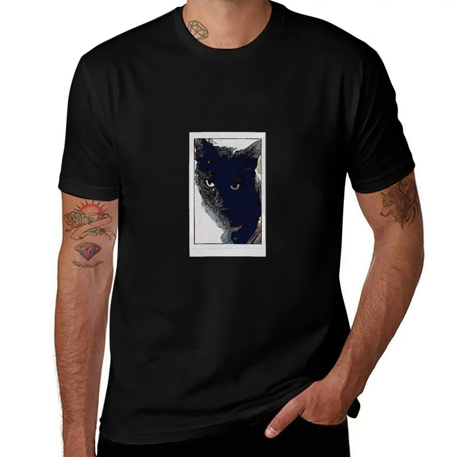 

Killer in black and white T-Shirt luxury designer graphic shirts gifts for boyfriend vintage t shirt men