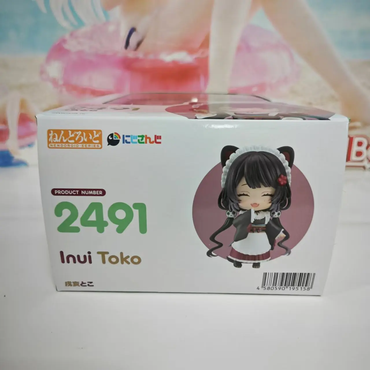 Stok Figur Anime Bandai Asli Versi Humanoid # 2491 NIJISANJI Inui Toko Boneka Mainan Kolektor Patung Aksi PVC