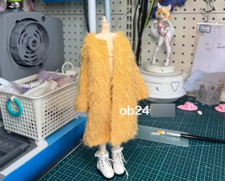 2025 1 قطعة معطف الشتاء الموهير بليث 1/6 30 سنتيمتر (يناسب أزون ، بولليب ، Ob22/24/26 ، ليكا) #2