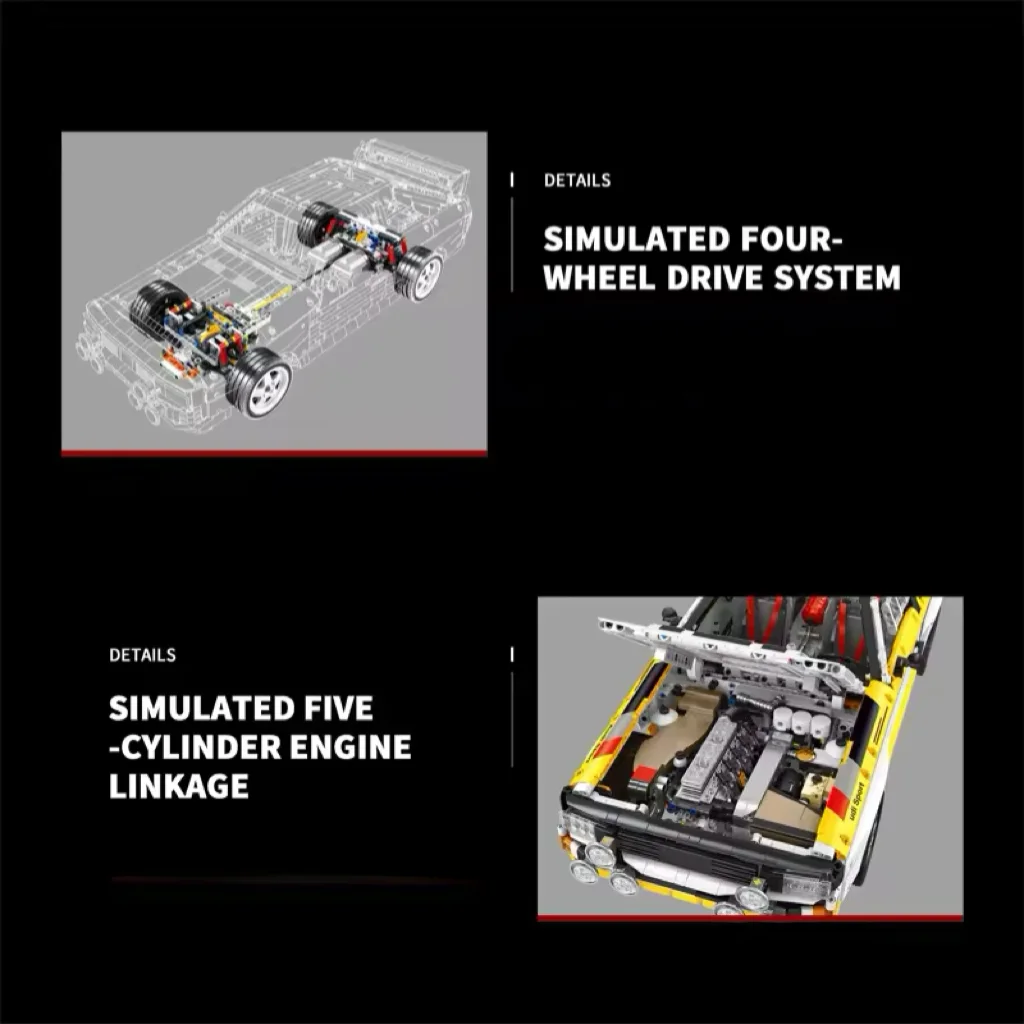 3887 قطعة MOC التقنية التحكم عن بعد سيارة رياضية S1 اللبنات الطوب نموذج تجميع لعب للأطفال هدية عيد ميلاد #4