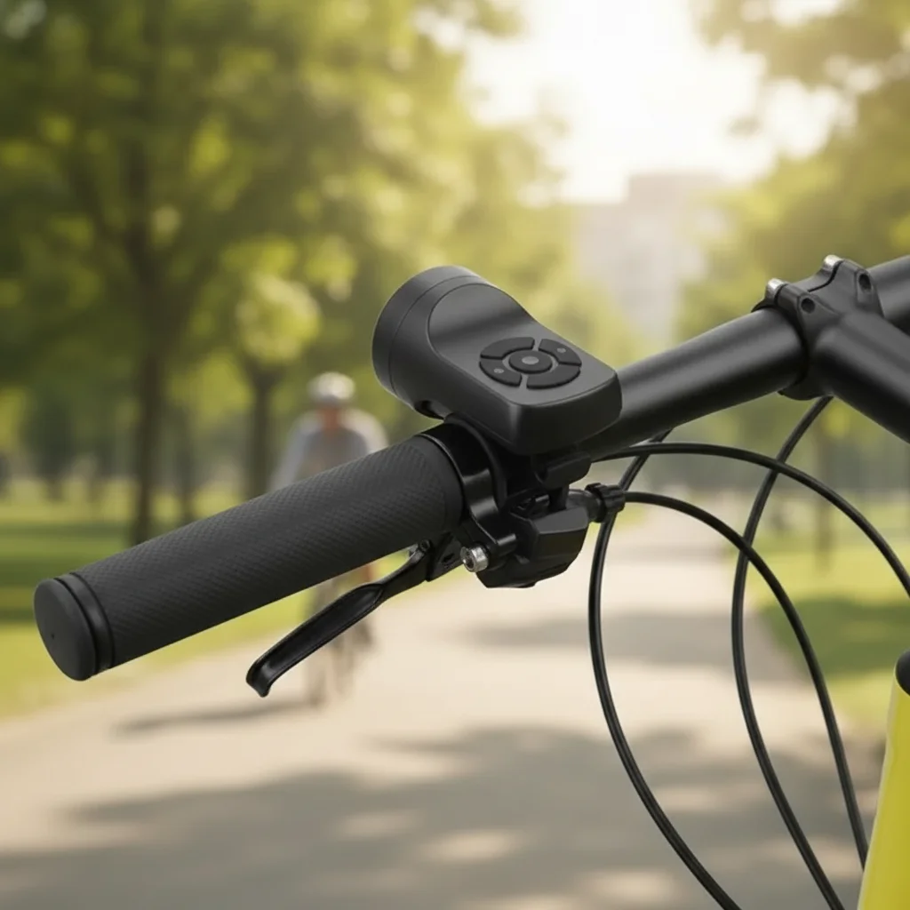 USB-Lade-Fahrradklingel mit Alarm für Rennrad, Mountainbike, Hupe, 1 Stück