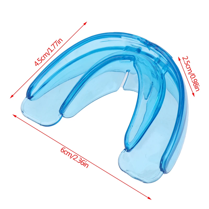 Apparecchio ortodontico dentale da 2 pezzi dispositivo di fissaggio dei denti correttore dei denti bretelle per allenatore