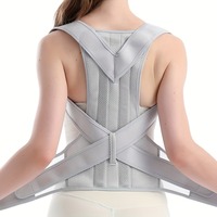 Invisible Back Posture Corrector Trainer Adjustable Shoulder Brace Straight Holder Clavicle Support for Men Women Adult Children