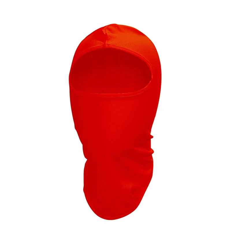 1 шт. однотонная маска для лица для катания на лыжах, Рождество, маска для лица, подкладка для мотоциклетного шлема, защита от солнца, головной убор