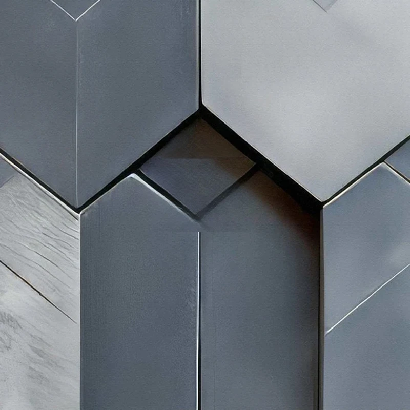 

MU7809 Hexagonal Art tile collage Modern Custom TV sofa living rooms bedrooms background wall home decor