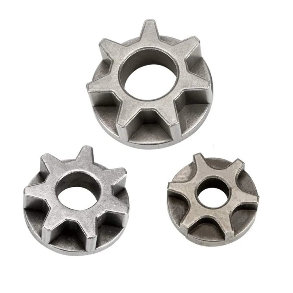 Metall-Kettensägen-Zahnradsatz für M10/M14/M16 Winkelschleifer-Werkzeuge, kompatibles Kettensägen-Teileset