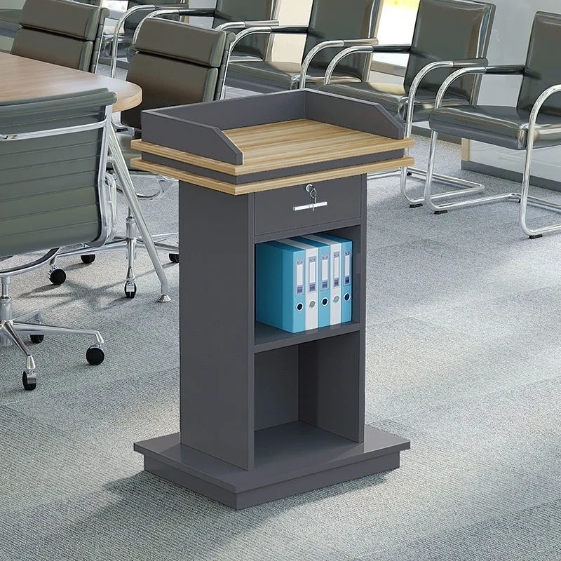 Speech podium, rostrum, training course, with the host lectern to guide shopping