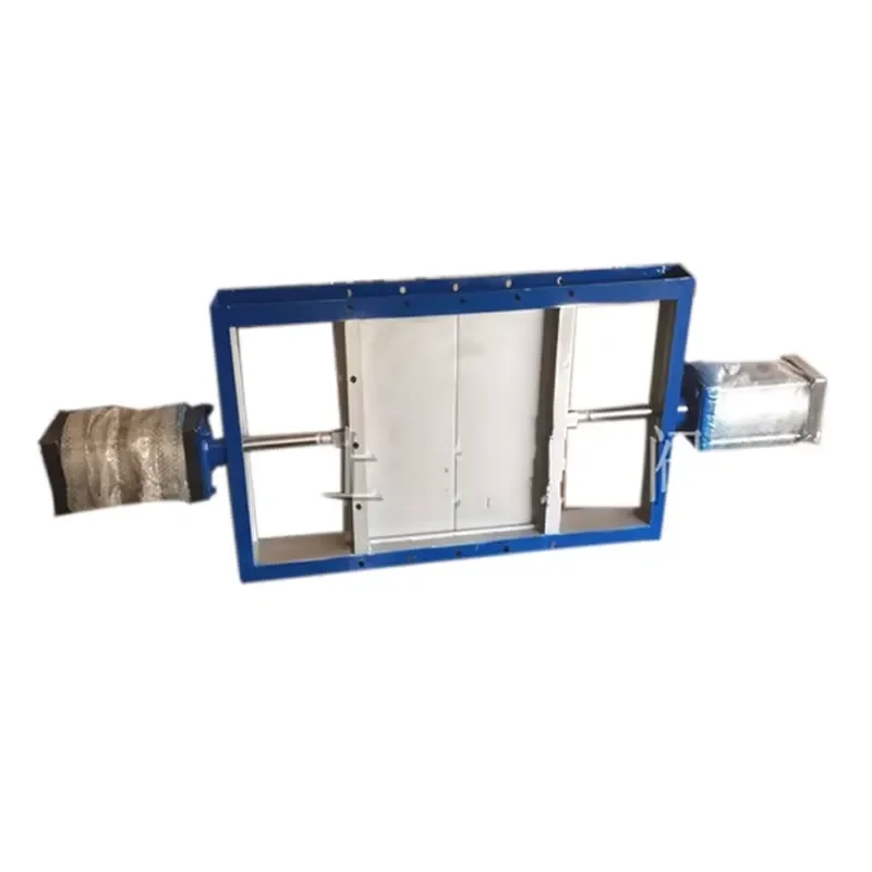 Dust Collector Hopper Ash Discharging Slide Gate Valve with Explosion Isolation Motor