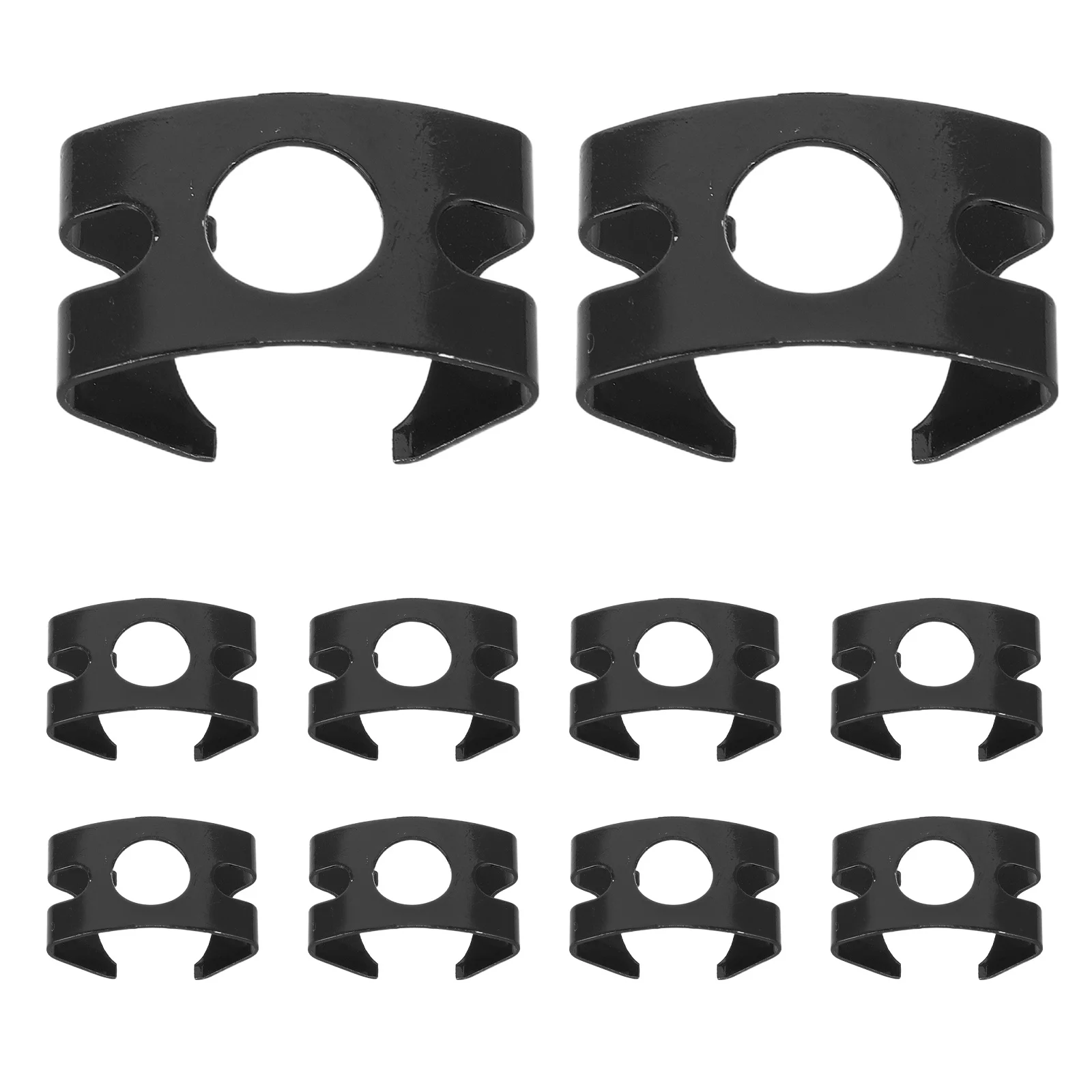 

10pcs Car Hose Clips Metal Brake Line Clamp Holders For Secure Hose Mounting Durable Brake Pipe Retaining Clip Kit Compatible