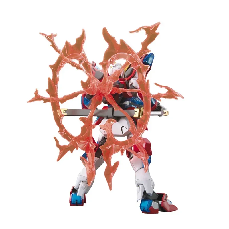 BANDAI HGBF 1/144 FIGHT MAKER ทอง GUNDAM 043 KAMIKI BURNING GUNDAM สูงเล่นประกอบของเล่นของขวัญสะสมรุ่น