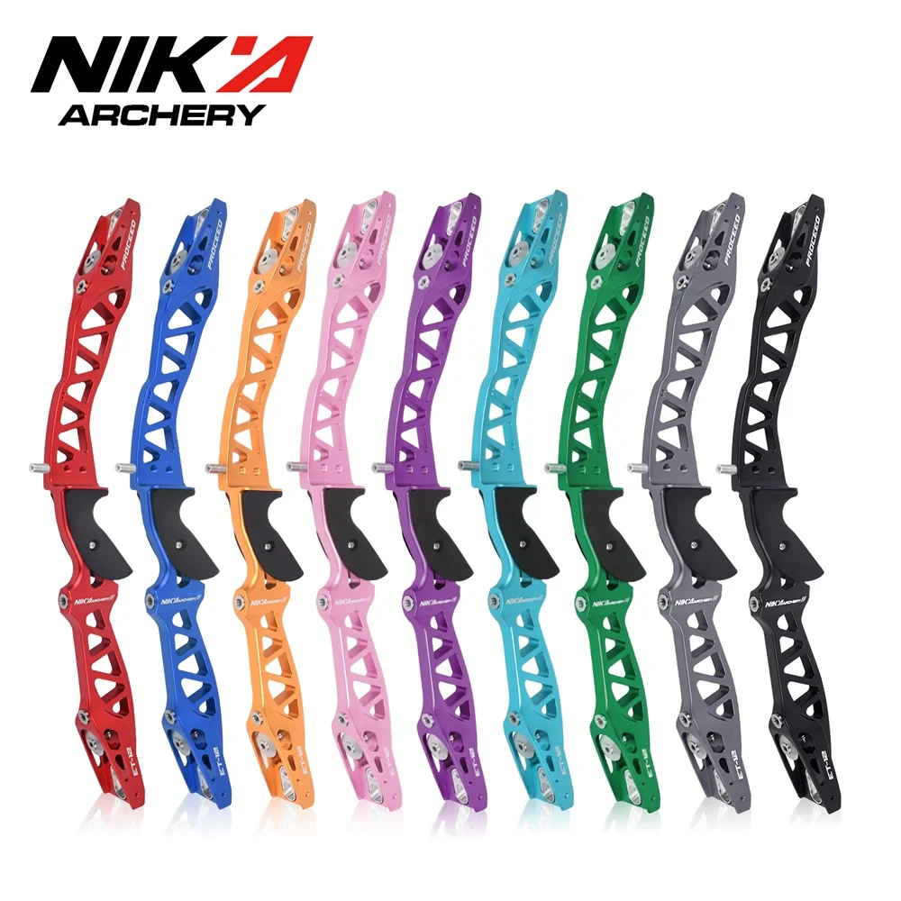 

Nika Archery ET-12 Proceed Bow Riser 25inch CNC Aluminum ILF Recurve Bow Riser