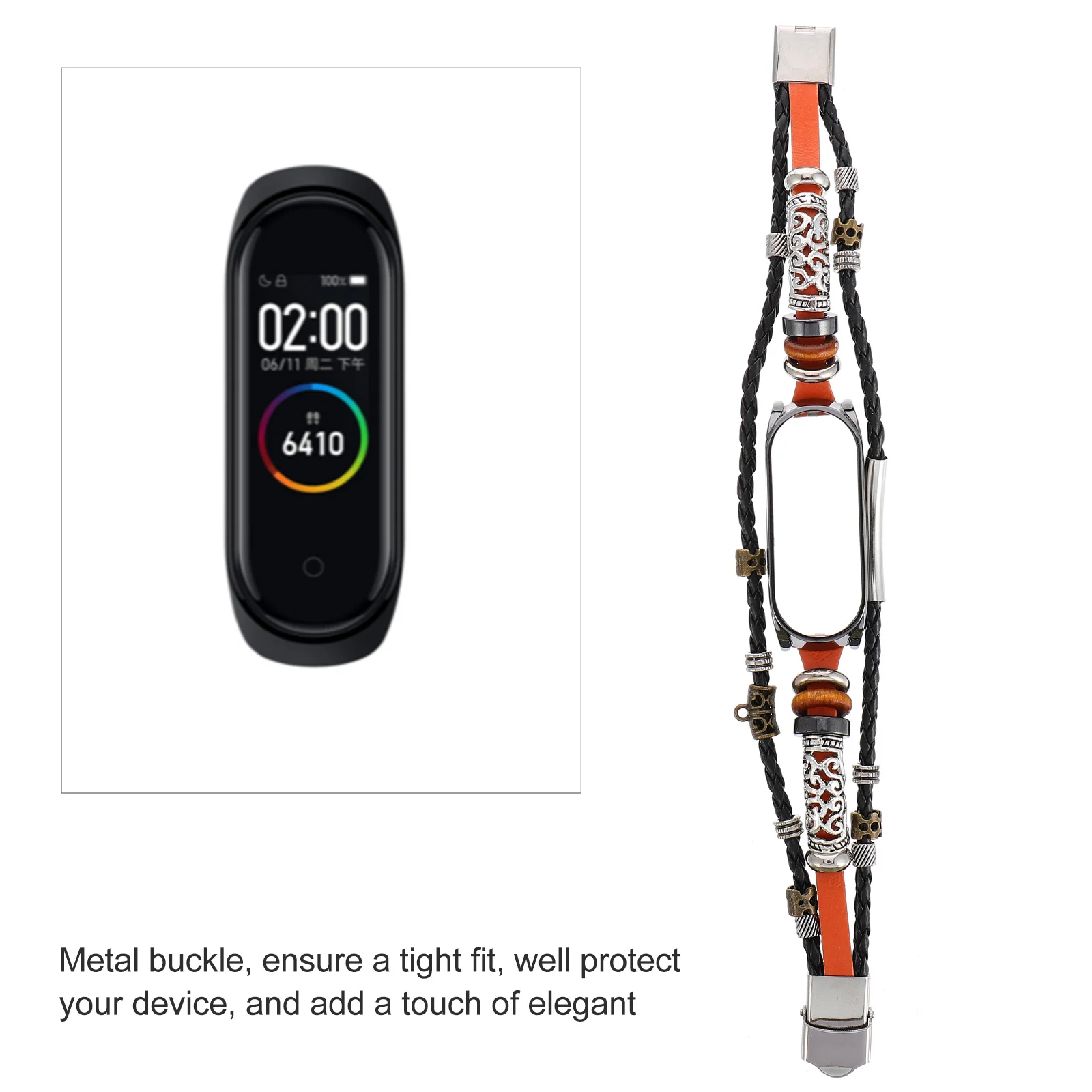 

Diy Vintage Ethnic Band Strap Compatible With Xiaomi 5 5Nfc Replacement Wristband For Smart Fitness