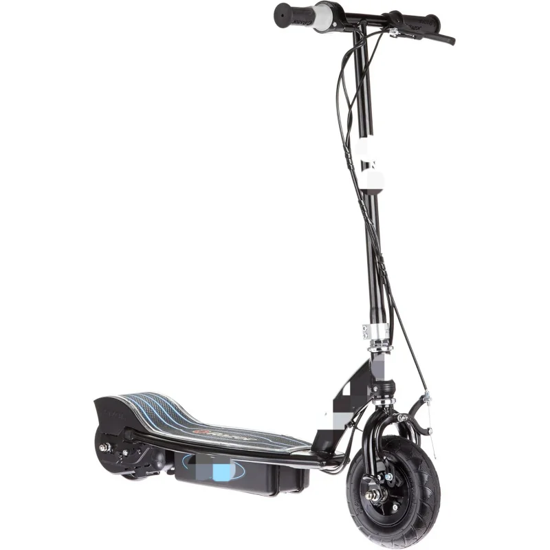 AQRazor E100 Glow Electric Scooter for Kids Age 8 and Up,LED Light-Up Deck,8