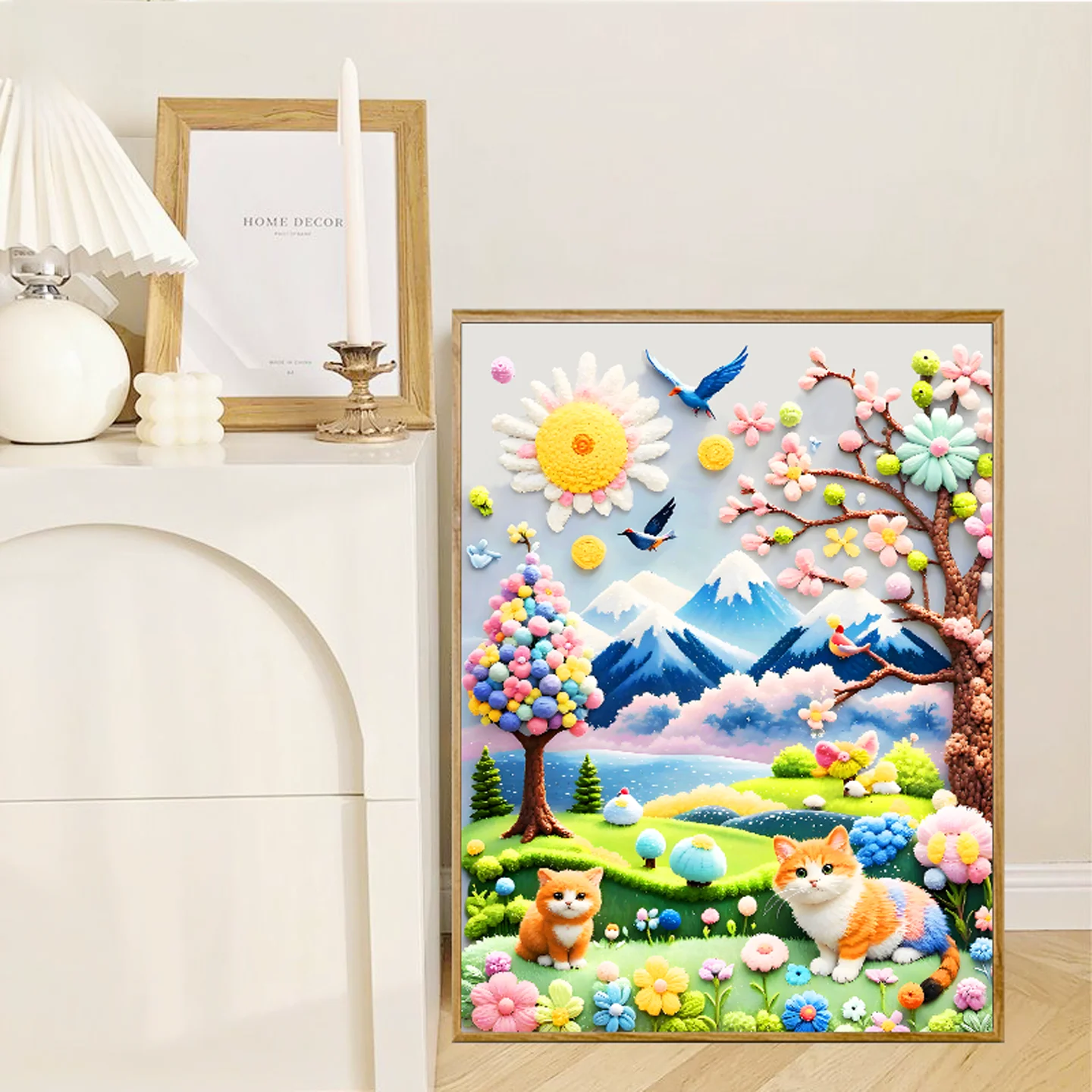 

Алмазная вышивка 2026: Новинка! Ландшафтный пейзаж для заживления души. Алмазная мозаика для гостиной. Высокая сложность. Ручная работа. Декор из кирпича и камня.