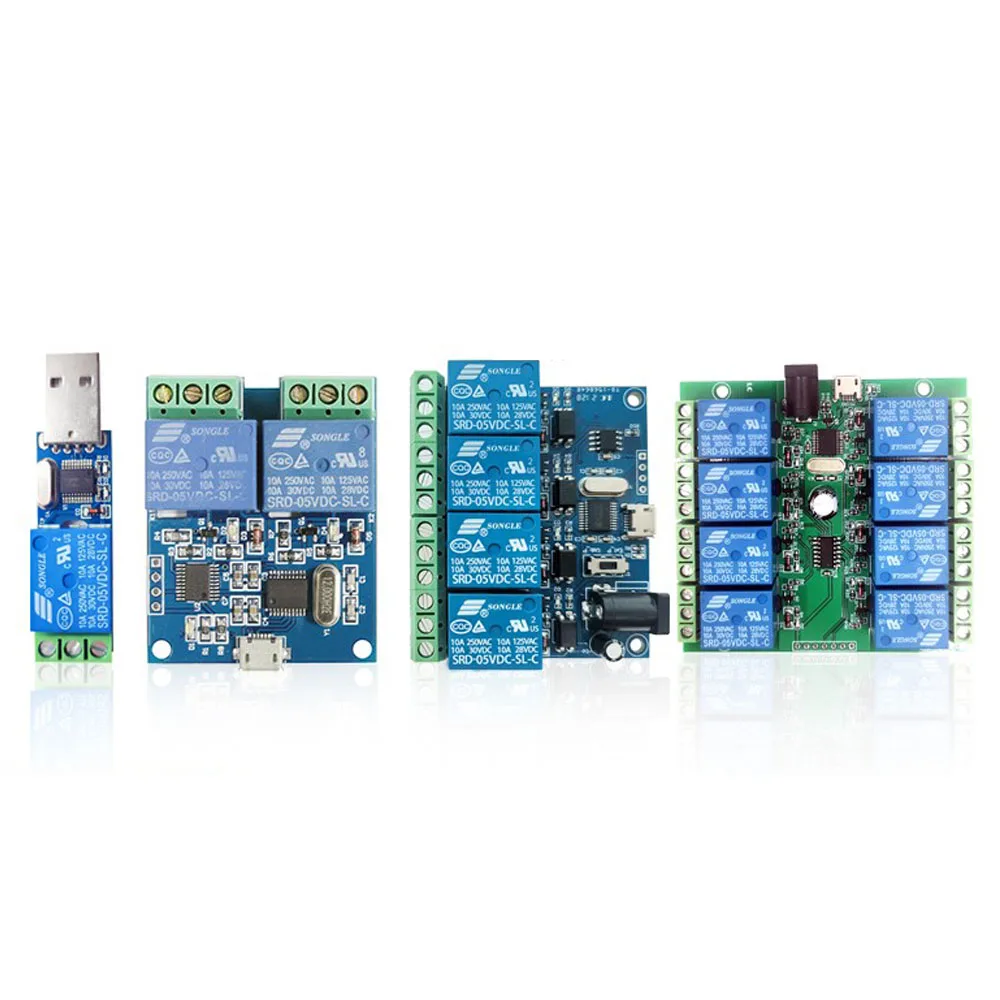 

1/2/4/8 Channel LCUS USB Relay Module Electronic Converter LCUS-1 LCUS-2 LCUS-4 LCUS-8 Intelligent Control Relay Smart Switch