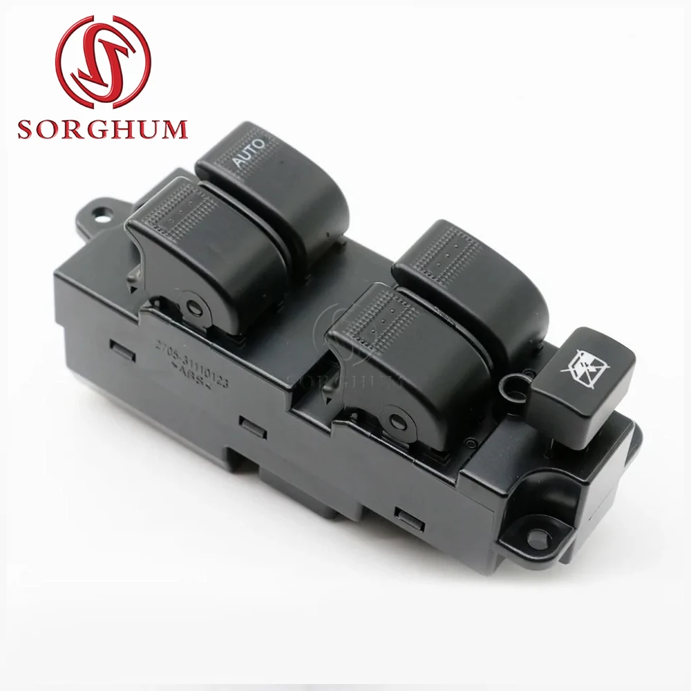 SORGHUM B27A-66-350 For MAZDA FAMILIA BJ 1998 1999 2000 2001 2002 2003 Car RHD Driver Power Window Switch B27A66350 FST-MA-1055B