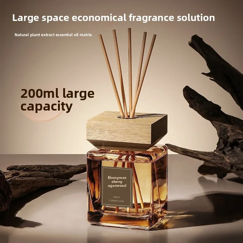 Aroma Diffuser Bedroom 200ml Large Capacity Liquid Air Freshener Reed Diffuser