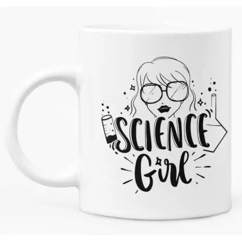 Funny Science / Chemistry Quirky Mug White Ceramic Coffee / Tea Mug Gift 11oz