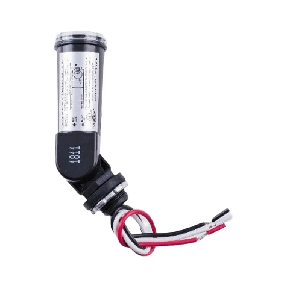 Outdoor Photocell Switch with Insulation Resistance 3000V for Safe 120V Lighting Control 600W Incandescent Max