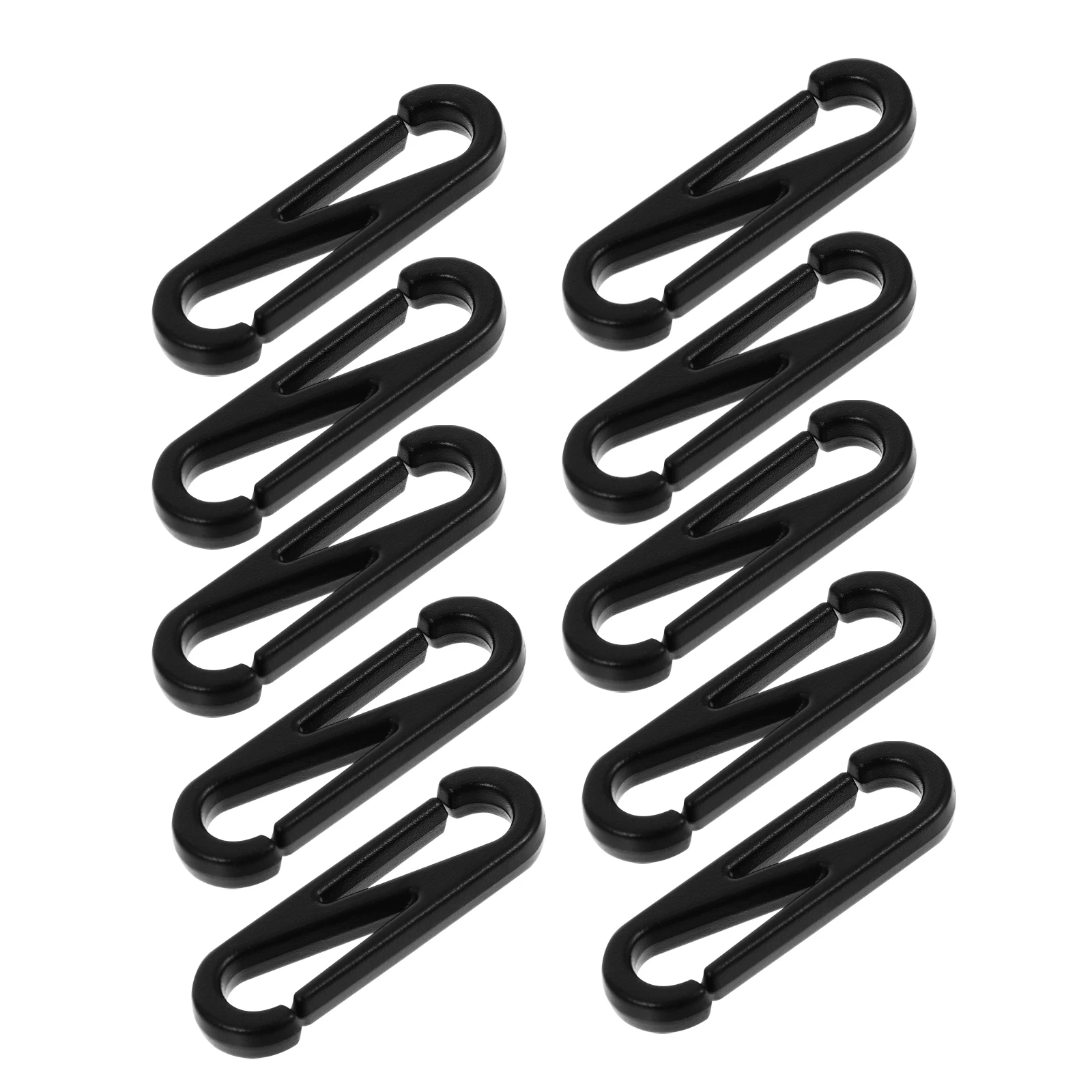 100Pcs 8 Shaped Hook Buckle Reliable Spring Snap Buckles for Clothing Towels Backpacks Utility Fixtures Hook Buckle