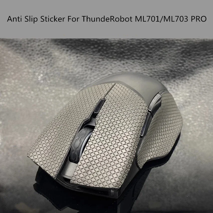 2 Sets White Arc Mouse Skates PTFE Mice Glides Feet For ThundeRobot ML701/ML703 PRO Anti Slip Sticker Non-Slip Anti Sweat Tape