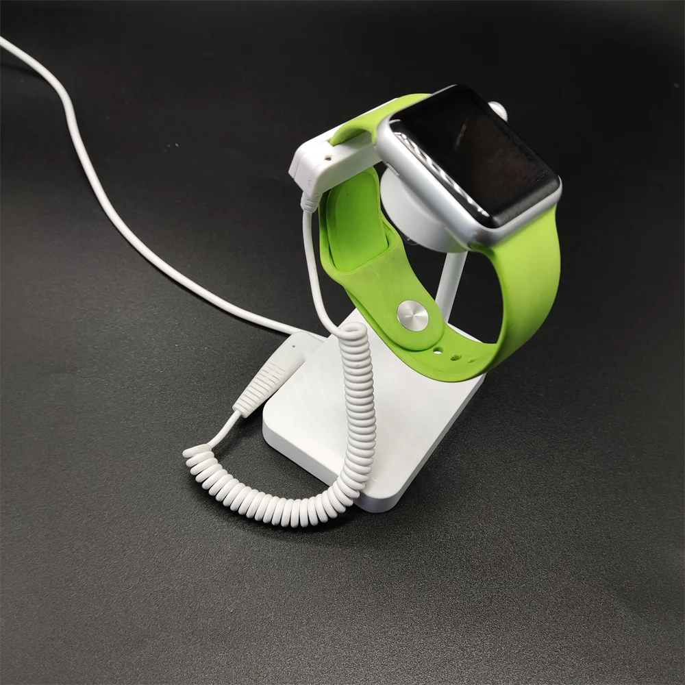 Wireless Charging Anti-Theft Alarm for Lightning Watch Exhibition Display Stand