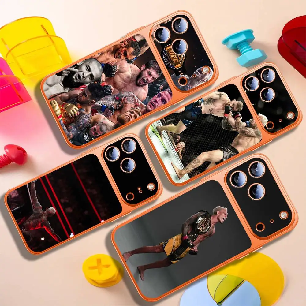 C-Charles U-Ufc Oliveira For Apple iphone 17pro 17promax Back Cover Decal Wrap Skin Rear Protective Sticker Film