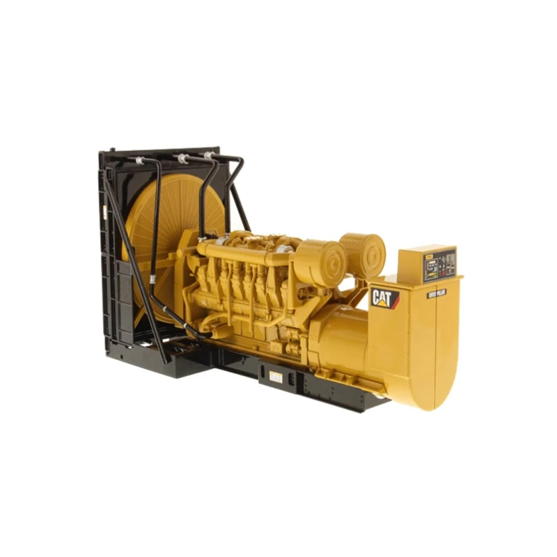 DM Diecast 1:25 escala CAT 3516B generador de motor aleación ingeniería coche modelo 85100 colección de pasatiempo para adultos regalo de exhibición estática