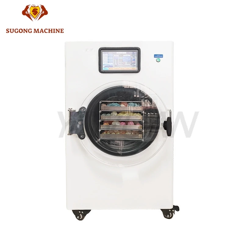 

Mini Food Freeze Dryer Fruit Preservation Machine Similar to Harvest Right - Compact Tray-Based Freezing And Drying Device