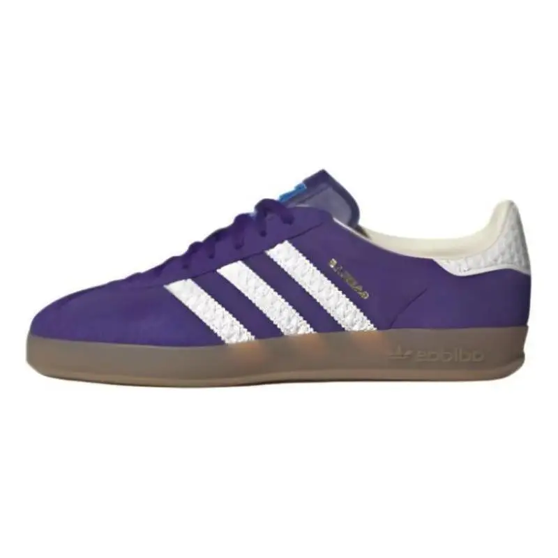 Adidas Gazelle Indoor Purple Core White Sneakers shoes IF1806