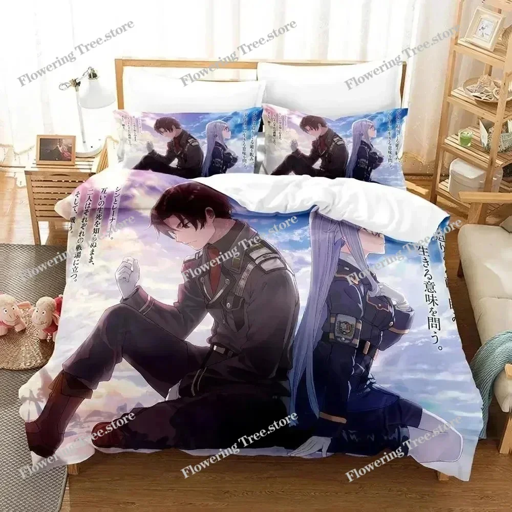 

Cartoon 86-Eighty Six Bedding Set Duvet Cover Bed Set Quilt Cover Pillowcase Comforter king Queen Size Boys Adult Bedding Set029