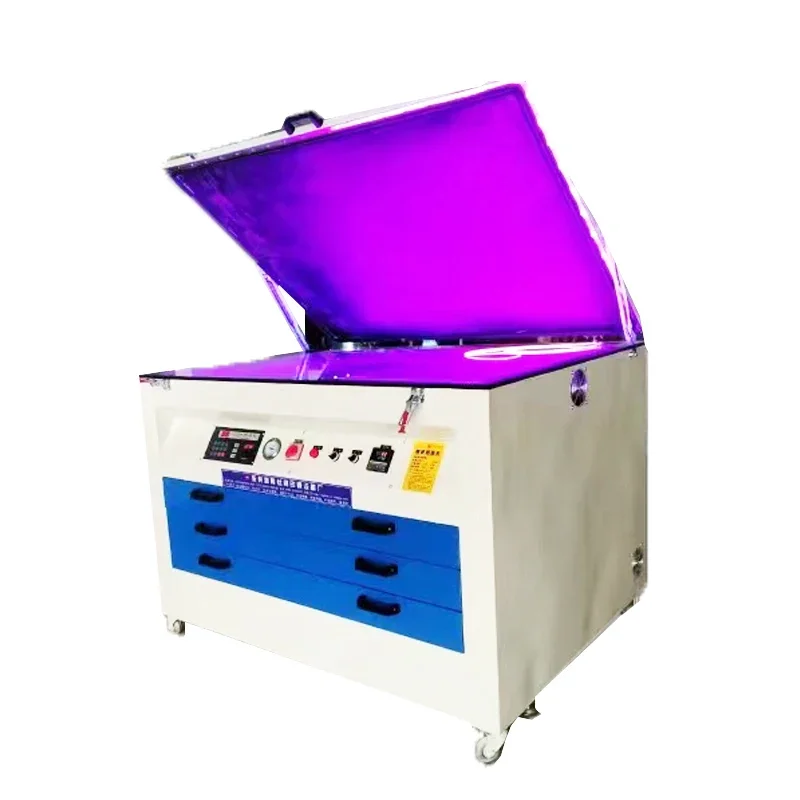 Lamp Uv Exposure Machine BraceletScreen Printing Film Offset Plate Uv Polymer Automatic Plate Making Machine With Dryer