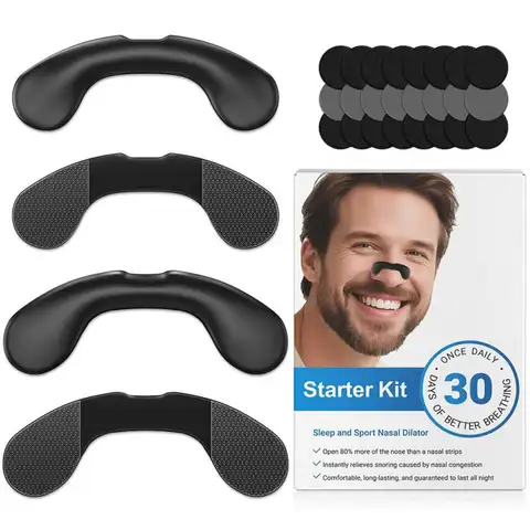 Nasal Dilator Sleep Nasal Breathing Dilators Starter Kit Nose Breathe Strips Nasal Strips Reduce Snoring Increase Air