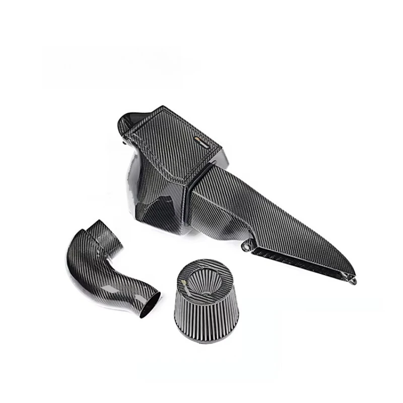 

Neat and Clear Surface Texture 100% Dry Carbon Fiber Cold Air Intake System for A6 A7 C8 3.0T