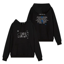 Kpop Y2K INS EN Tour DARK BLOOD Long-sleeved Unisex Sweatshirt Pullover HIP HOP Loose Printe Pullover Coat Oversize Sweatshirt