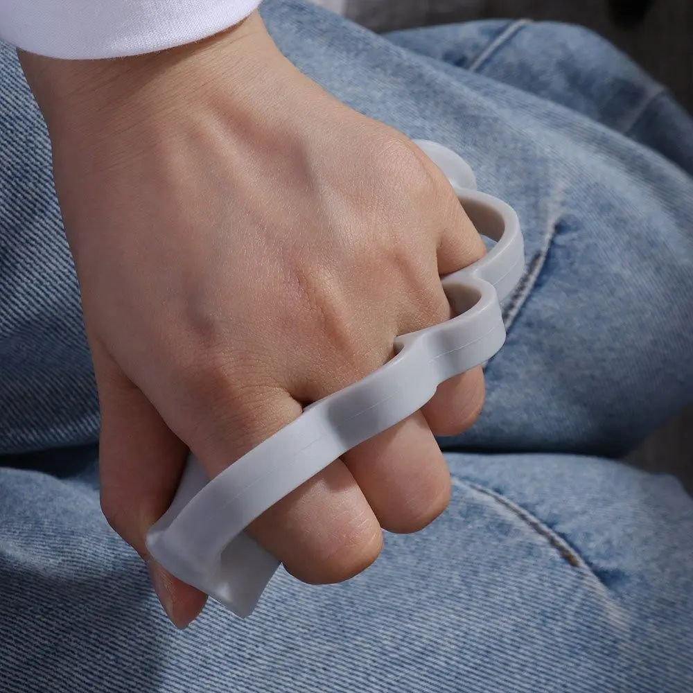 تدريب متقاطع لمدرب الأصابع لحماية اليد ومقابض اليد واللياقة البدنية من السيليكون المريح لرفع الأثقال وبناء العضلات #4