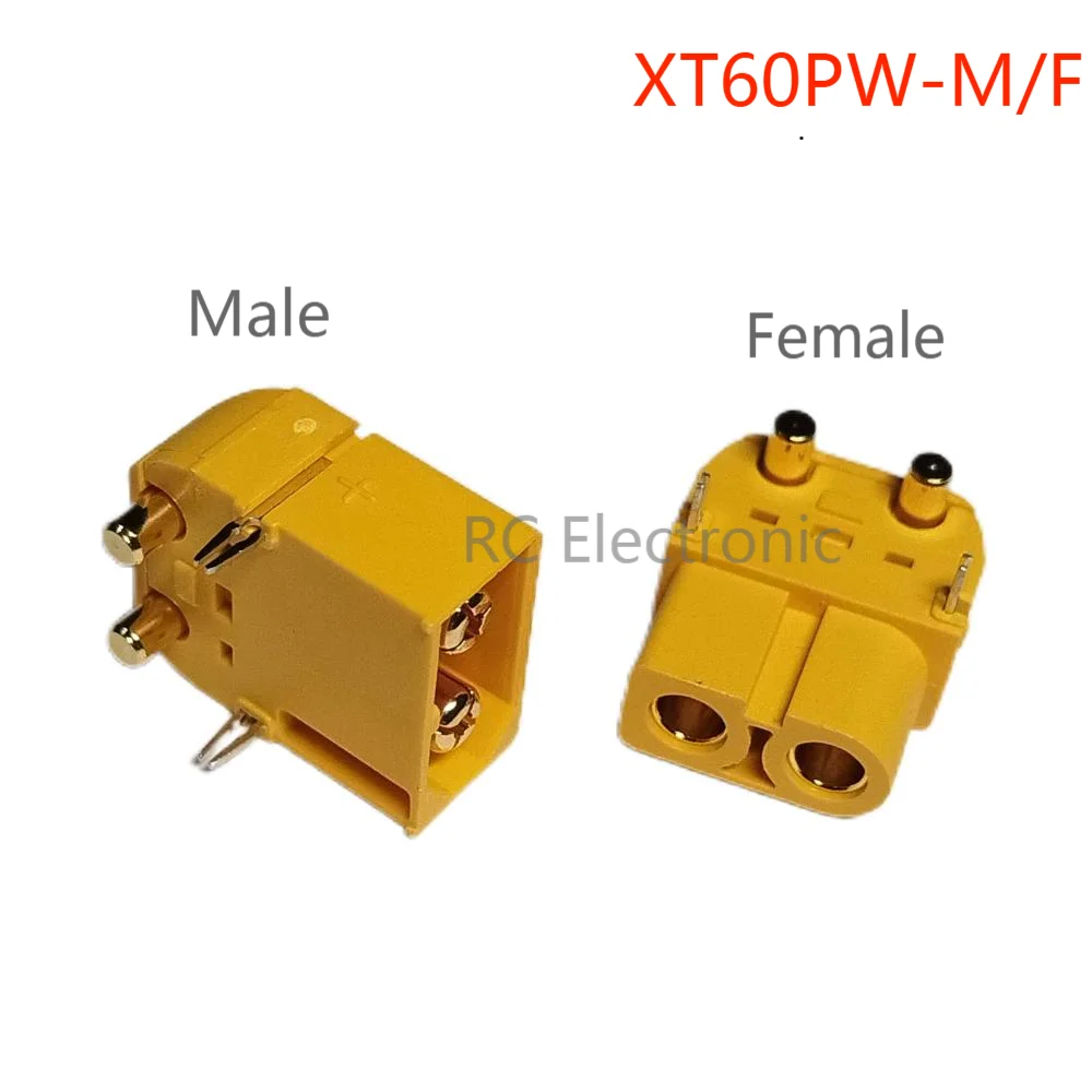 XT60PW-F/M XT60PW-F20 M20 male and female battery plug connector lithium battery charging interface model aircraft accessories