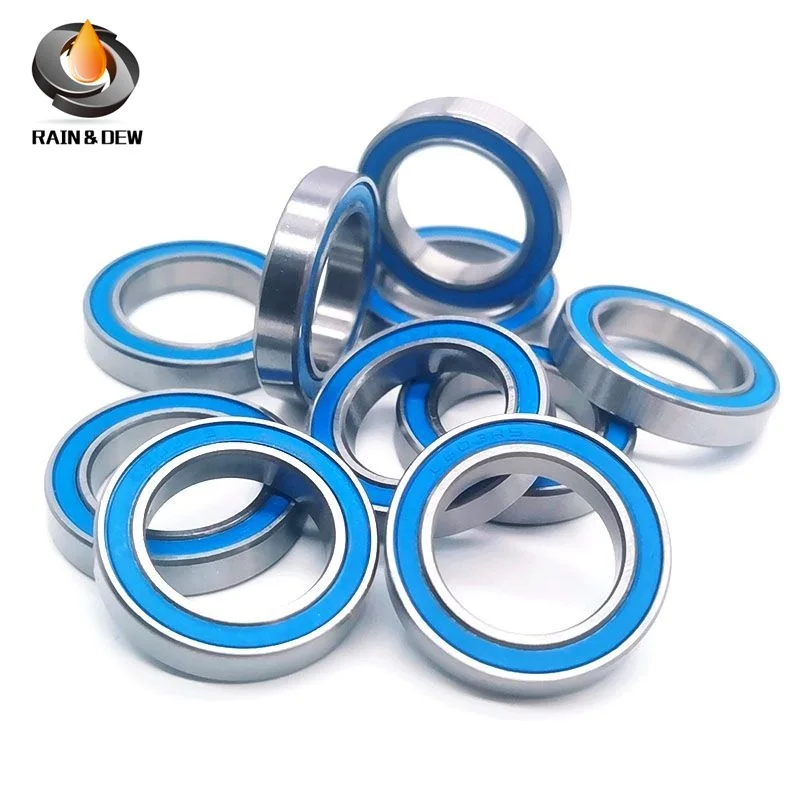 

10PCS 6803RS ABEC-3 Bearing 17x26x5 mm Hobby Electric RC Car Truck 6803 RS 2RS Ball Bearings 6803-2RS Blue Sealed