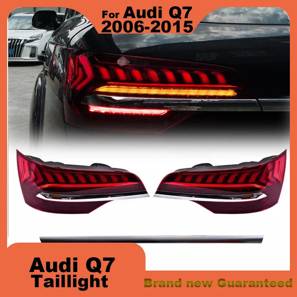 For Audi Q7 2006-2015 Taillight Modified LED   Reversing Lamp Turn Signal Brake light Daytime running light Accessories upgrad