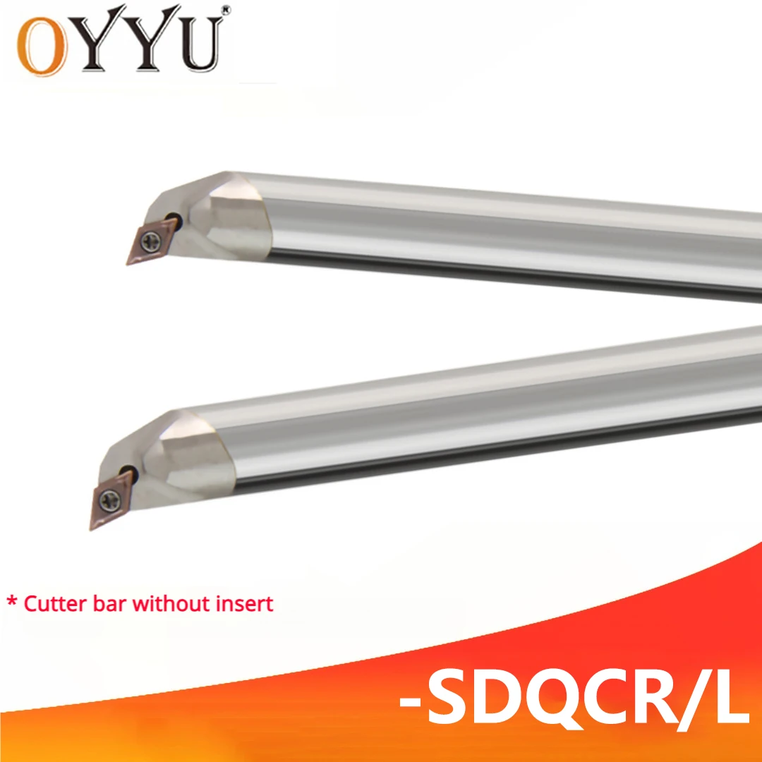 

OYYU C08K C10K C12M C14N C16Q C20R C25S SDQCR07 SDQCR11 Tungsten Steel Internal Tools Holder CNC Shank Boring Bar SDQCR SDQCL