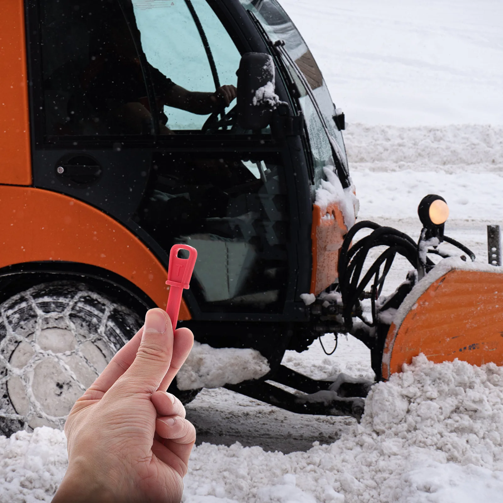 5 chiavi di avviamento di accensione per lanciatore di neve, facile sostituzione, accessori durevoli per attrezzature per la rimozione del prato